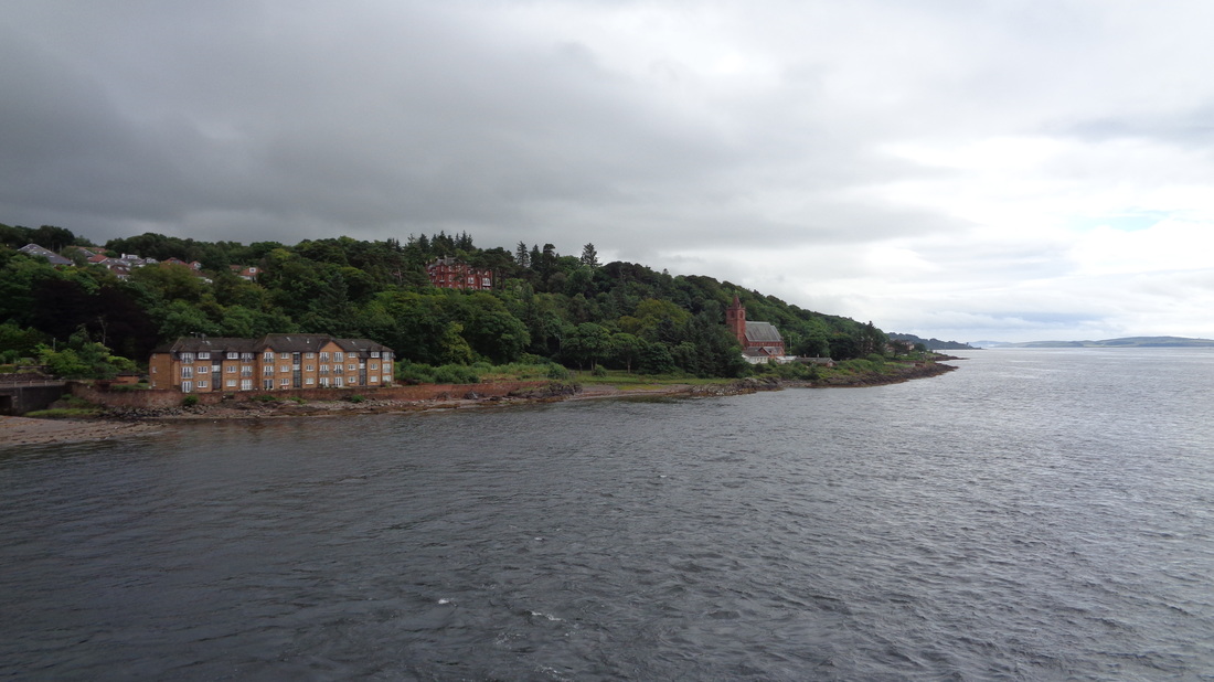 Wemyss Bay view from the ferry