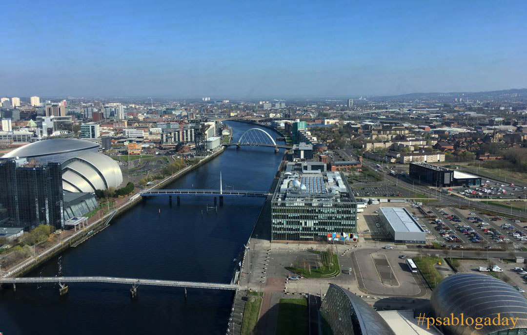 View of the Clyde from Glasgow Tower